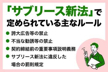 サブリース新法とは？重要事項説明が不要な場合とは？わかりやすく解説
