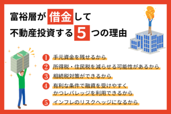 富裕層が不動産投資をするのに借金する理由｜成功のポイント