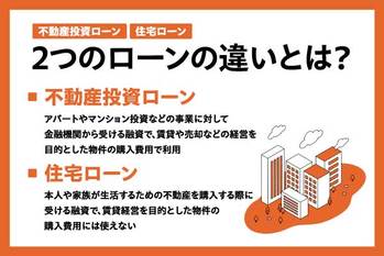 不動産投資ローンと住宅ローンの違い7選!