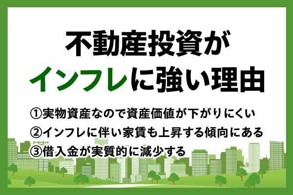 不動産投資はインフレ対策になる？3つの理由や不動産とインフレの関係性を解説